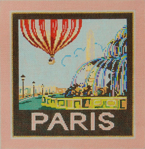 click here to view larger image of Paris (hand painted canvases)