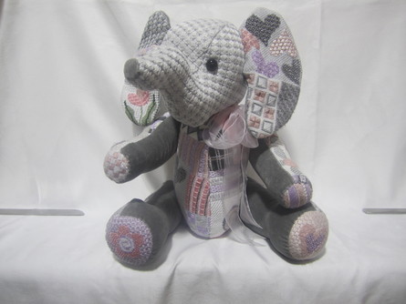 click here to view larger image of Ellie Elephant (hand painted canvases)