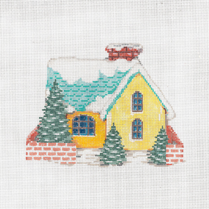 click here to view larger image of Xmas House II - May (hand painted canvases)