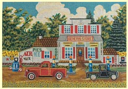 click here to view larger image of General Store (hand painted canvases)
