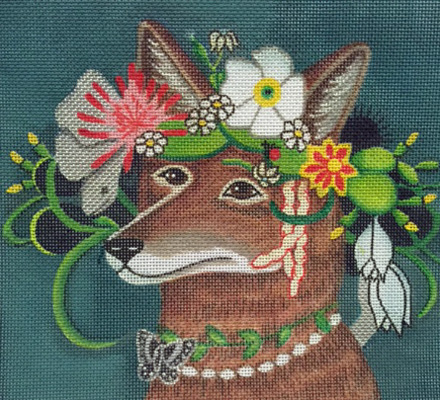 click here to view larger image of Coyote in the Afternoon (hand painted canvases)