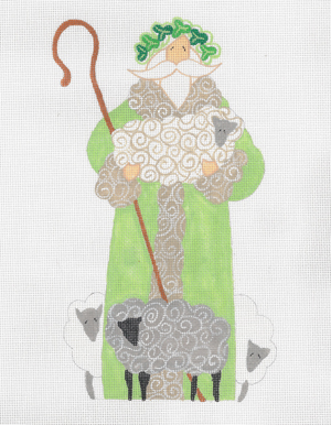click here to view larger image of Irish Santa, The (hand painted canvases)