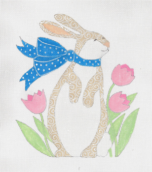 click here to view larger image of Spring Bunny (hand painted canvases)