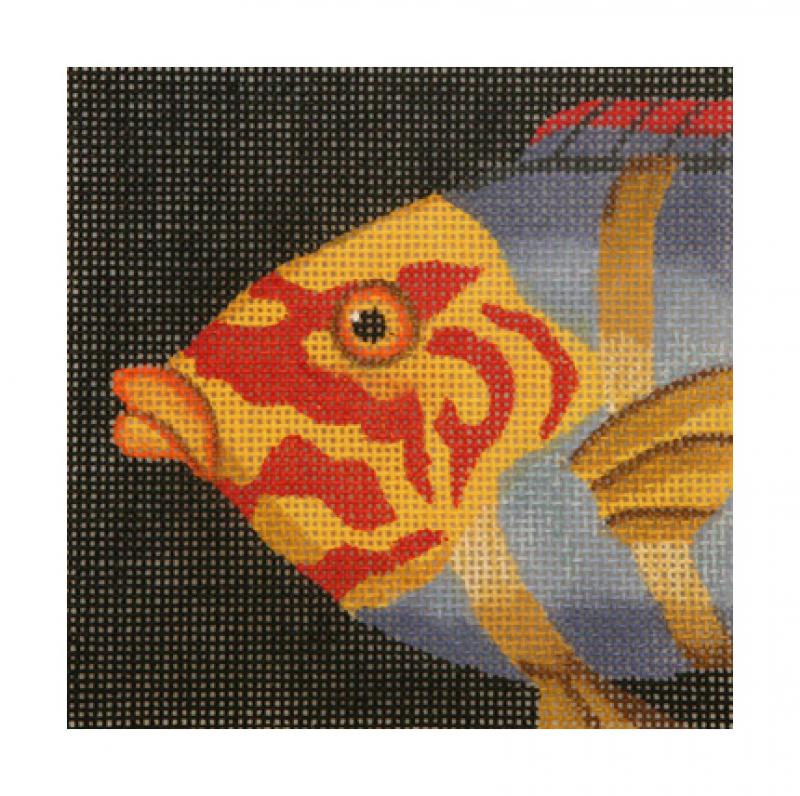 click here to view larger image of Wrasse - Red and Yellow (hand painted canvases)