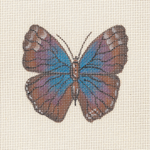 click here to view larger image of Butterfly - Morphia Violeccea (hand painted canvases)