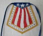 click here to view larger image of Wonder Woman - Apron Strings Of The Month (hand painted canvases)
