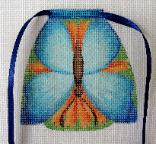 click here to view larger image of Butterfly - Apron Strings Of The Month (hand painted canvases)