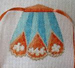 click here to view larger image of Pumpkin Pie - Apron Strings Of The Month (hand painted canvases)