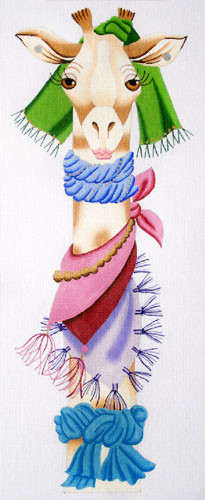 click here to view larger image of Gabriella - High Fashion (hand painted canvases)
