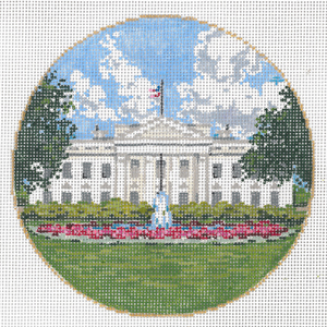 click here to view larger image of White House (hand painted canvases)