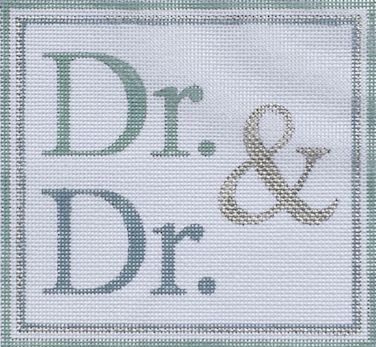 click here to view larger image of Dr and Dr (hand painted canvases)