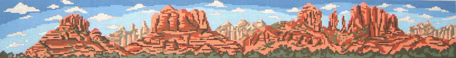 click here to view larger image of Sedona - Arizona (hand painted canvases)