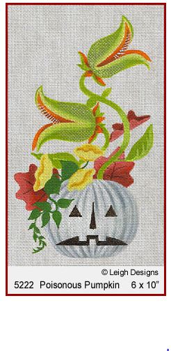 click here to view larger image of Poisonous Pumpkin (hand painted canvases)