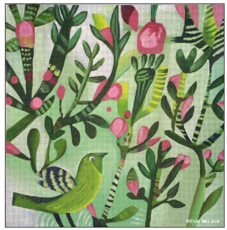 click here to view larger image of Spring Birds (hand painted canvases)
