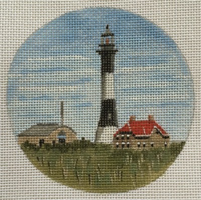 click here to view larger image of Fire Island Light - NY (hand painted canvases)