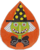click here to view larger image of Retro Witch (hand painted canvases)