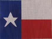 click here to view larger image of Texas Flag - 18ct (hand painted canvases)