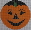 click here to view larger image of Smiley Pumpkinface (hand painted canvases)