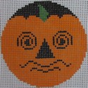 click here to view larger image of Perplexed Pumpkinface (hand painted canvases)