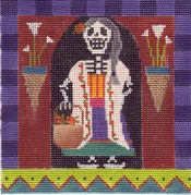 click here to view larger image of Day Of The Dead - Abuela (Grandmother) (hand painted canvases)