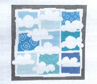 click here to view larger image of Nines - Clouds 8 Page Stitch Guide (books)