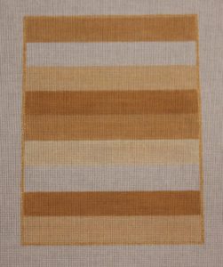 click here to view larger image of Color Study - Beige Stripes (hand painted canvases)