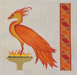 click here to view larger image of Phoenix - Inspired by Fawkes (hand painted canvases)