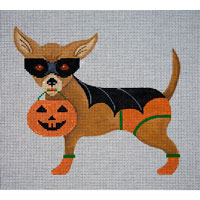 click here to view larger image of Halloween KoKo (hand painted canvases)