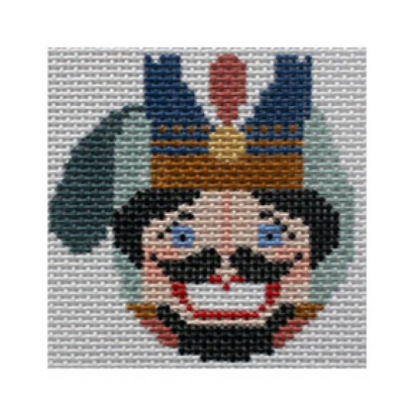 click here to view larger image of Nutcracker Mitten (hand painted canvases)