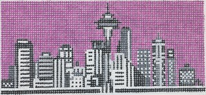 click here to view larger image of Seattle Cityscape (hand painted canvases)