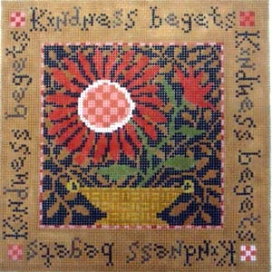 click here to view larger image of Kindness Begets (hand painted canvases)