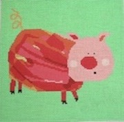 click here to view larger image of George Pig (hand painted canvases)