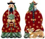 click here to view larger image of Chinese King (hand painted canvases)