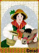 click here to view larger image of Maids A Milking (hand painted canvases)