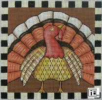 click here to view larger image of Turkey Square (hand painted canvases)