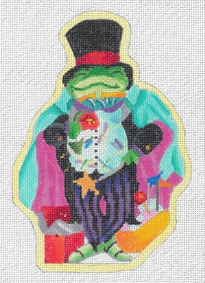 click here to view larger image of Famous Magic Frog (hand painted canvases)