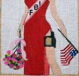 click here to view larger image of Miss Congeniality (hand painted canvases)