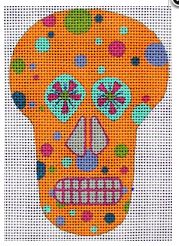 click here to view larger image of Mini Sugar Skull 2 (hand painted canvases)