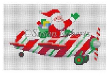 click here to view larger image of Santa Pilot (hand painted canvases)
