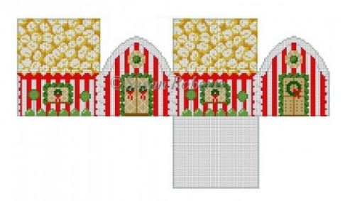 click here to view larger image of Popcorn House (hand painted canvases)