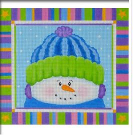 click here to view larger image of Max The Snowman (hand painted canvases)