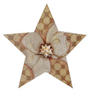 click here to view larger image of Bright Golden Star (hand painted canvases)