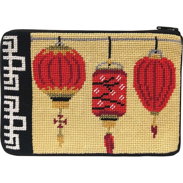 click here to view larger image of Chinese Lanterns Purse (needlepoint kits)
