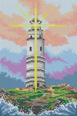 click here to view larger image of Lighthouse (hand painted canvases)