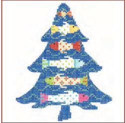 click here to view larger image of Funky Fish Tree Stitch Guide (books)