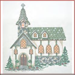 click here to view larger image of Old Stone Church (hand painted canvases)