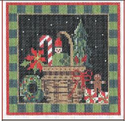 click here to view larger image of Christmas Basket Stitch Guide (books)
