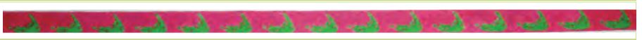 click here to view larger image of Nantucket Islands Belt - Pink and Green (hand painted canvases)