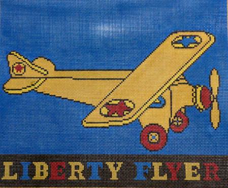 click here to view larger image of Liberty Flyer (hand painted canvases)