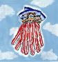 click here to view larger image of Nantucket Gloves (hand painted canvases)